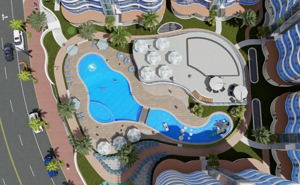 Piscinas Vista Aérea